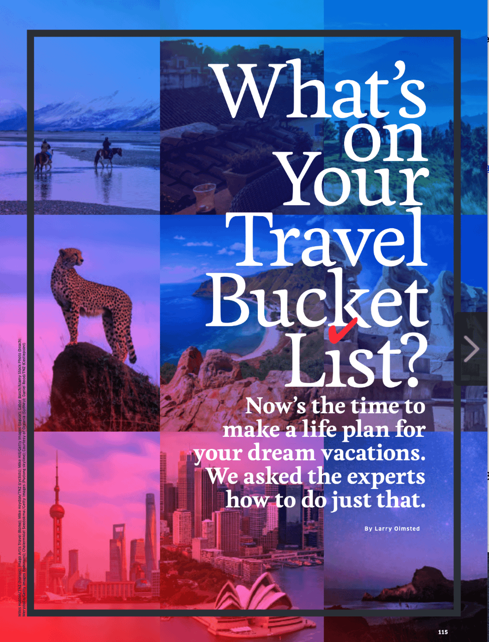 United Airlines Hemispheres Magazine- What’s on your travel bucket list?